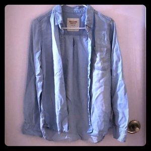 Mossimo Jean Button Up Shirt